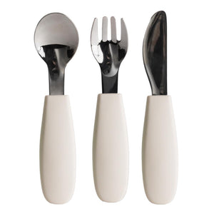 Nestling Toddler Cutlery 3pk - Oat