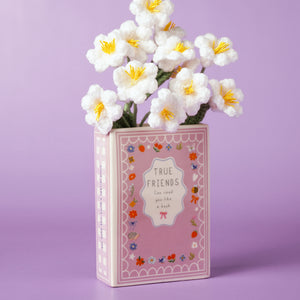 Nibble Distributors Love Life book vase - Friends