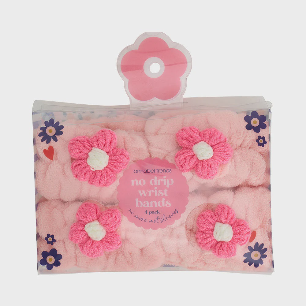 Annabel Trends No Drip Wrist Bands 4pc