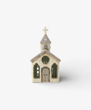 French Country Collections Nordgard Chapel Church Tealight Houses