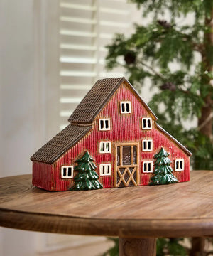French Country Collections Tealight House Nordgard Storlek Barn
