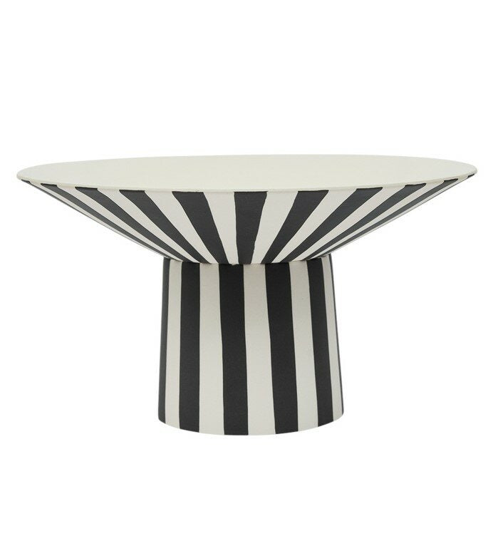 OYOY Toppu Centrepiece High - White/Black