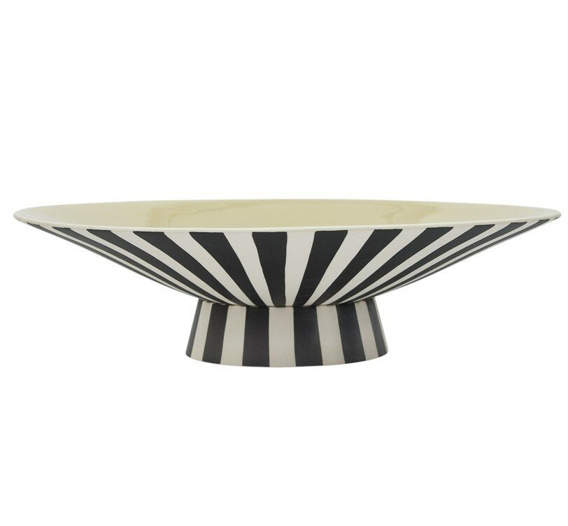 OYOY Toppu Centrepiece Low - Vanilla/White/Black