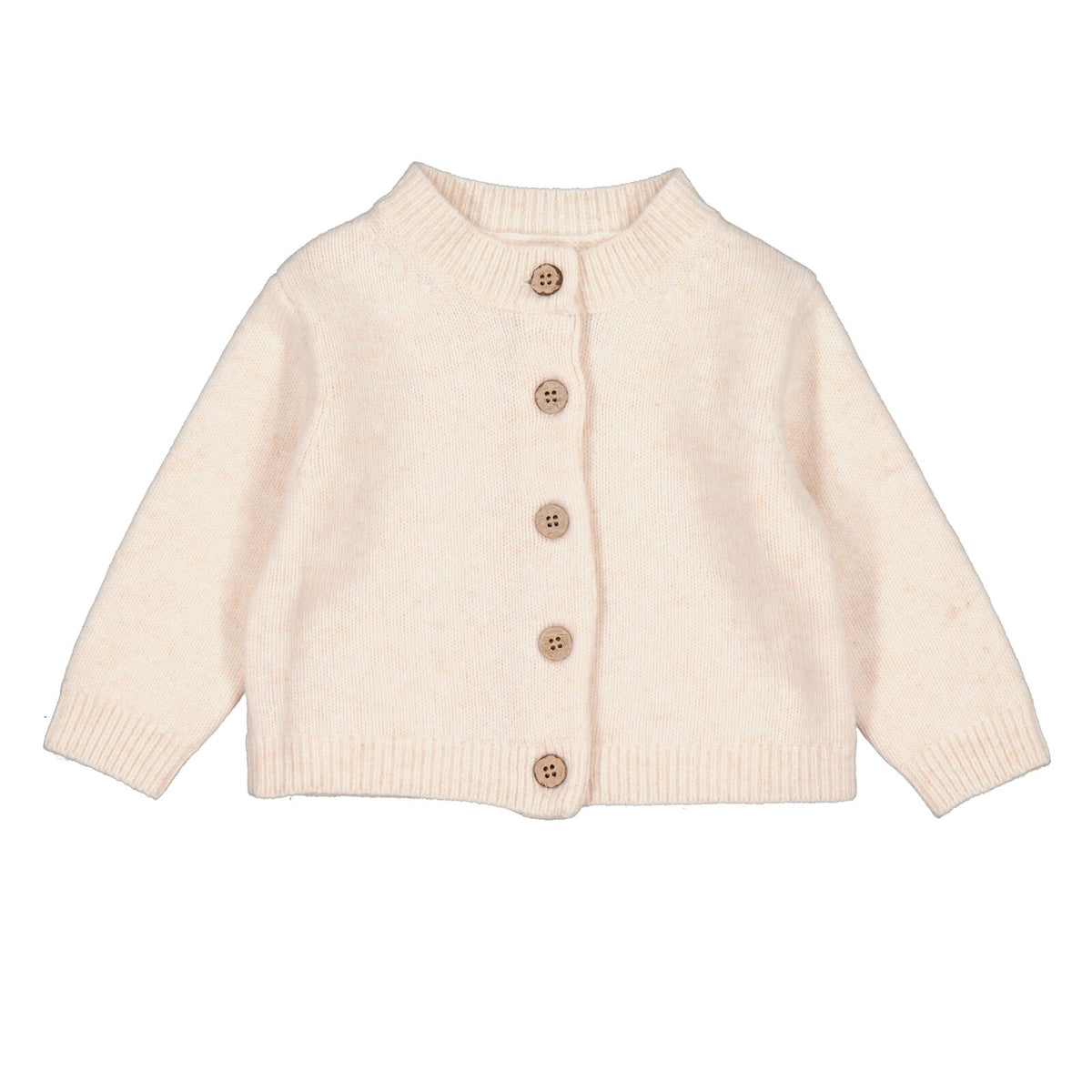 Burrow & Be Oakley Cardigan - Ivory Blush