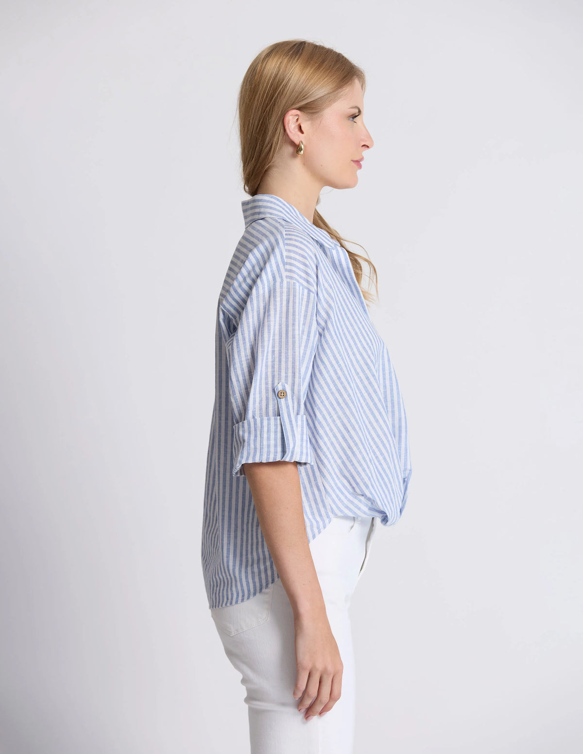 STELLA+GEMMA On Repeat Blouse Sea Stripe