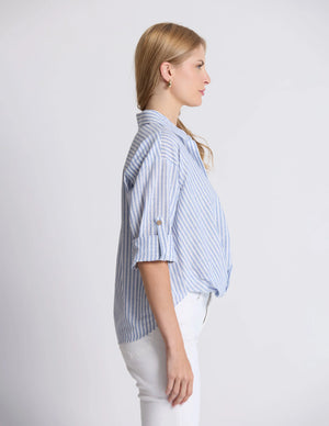 STELLA+GEMMA On Repeat Blouse Sea Stripe