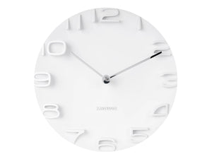 KARLSSON On The Edge Wall Clock White