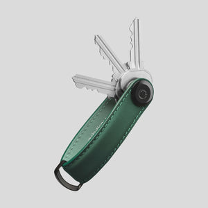 Orbitkey Key Organiser Matte Leather - Forest Green