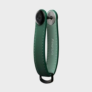 Orbitkey Key Organiser Matte Leather - Forest Green