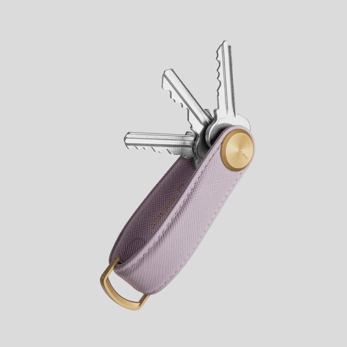 Orbitkey Key Organiser Pro Saffiano Leather - Lilac