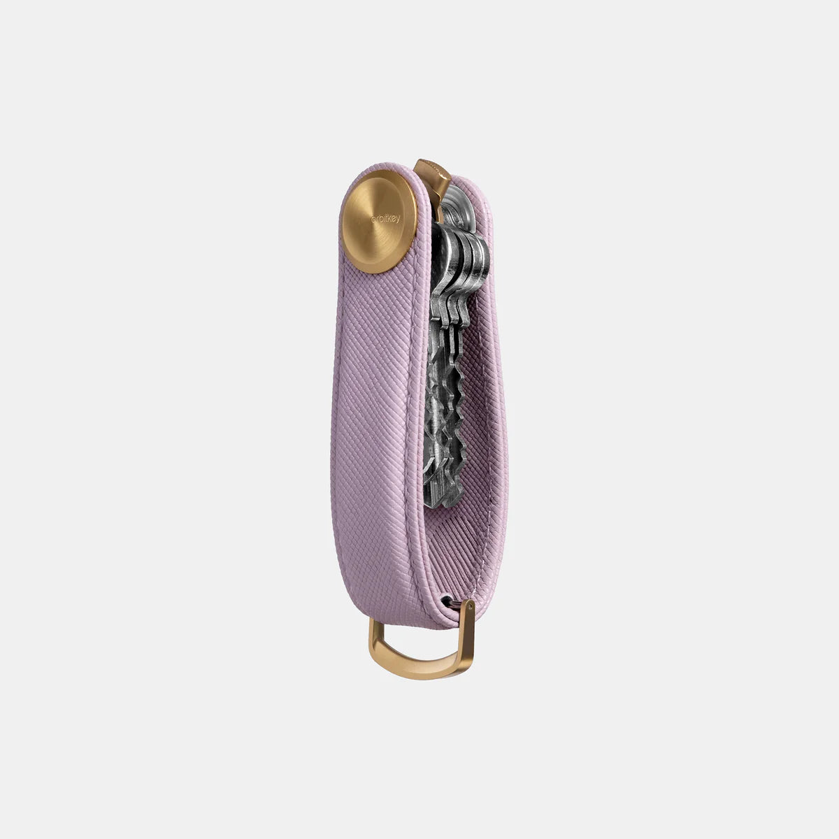 Orbitkey Key Organiser Pro Saffiano Leather - Lilac