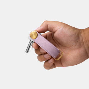 Orbitkey Key Organiser Pro Saffiano Leather - Lilac