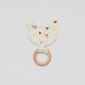 Organic Bunny Ears Teether - Sweet Pickings