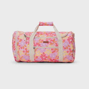Crywolf Child PACKABLE DUFFEL BAG Hibiscus Daze