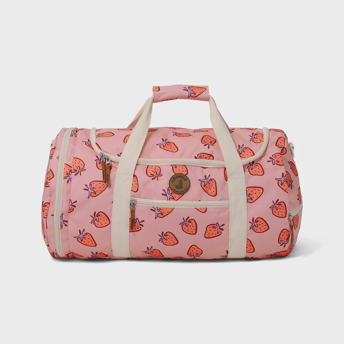 CRYWOLF PACKABLE DUFFEL BAG Strawberry Splash