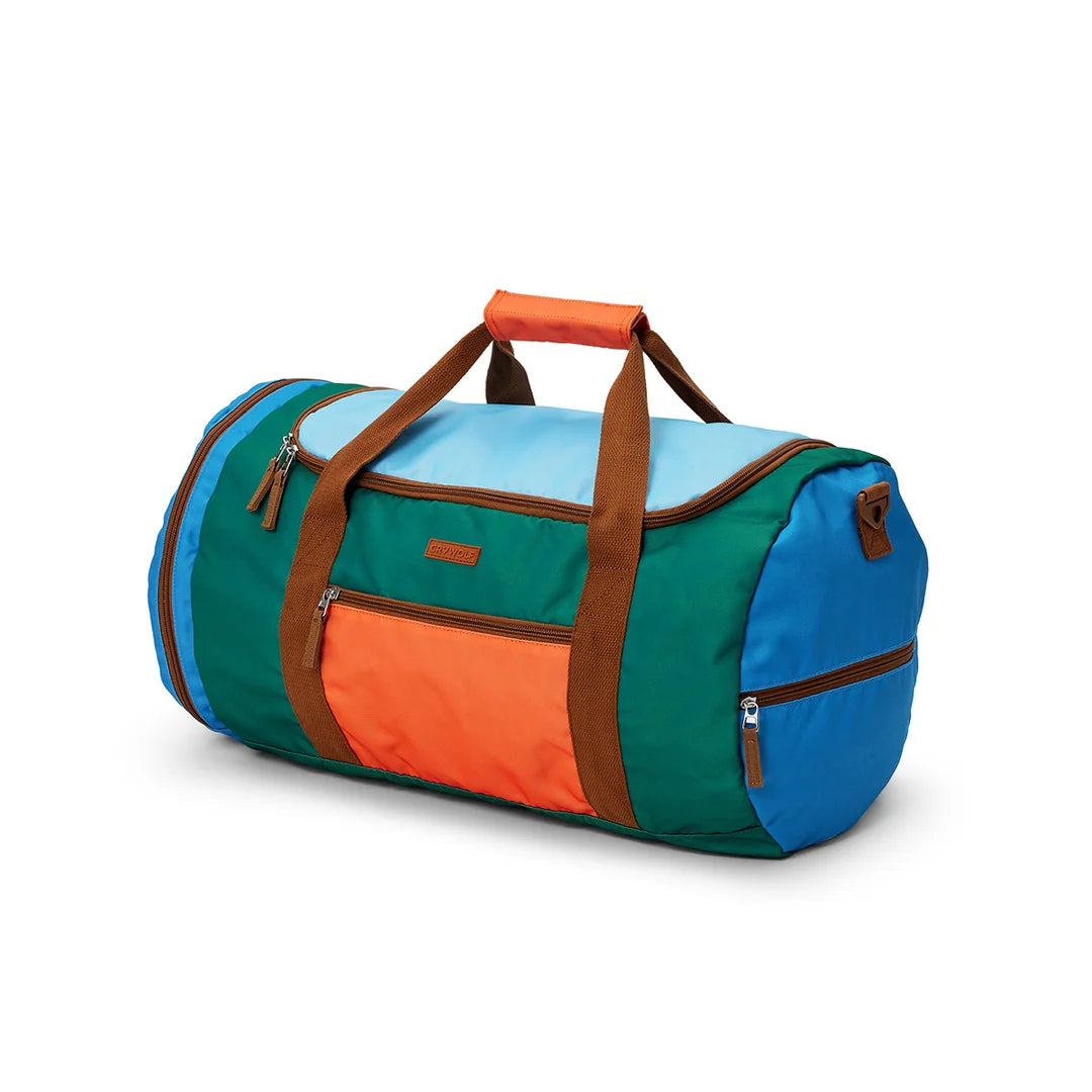 Crywolf Child Kids PACKABLE DUFFEL BAG Seaside Colourblock