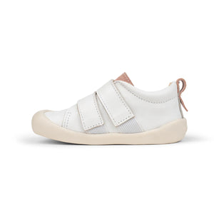 Pretty Brave TOTO White/Blush Toddlers Shoes