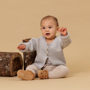 Pretty Brave Baby Cosy MOC Tan Shoes