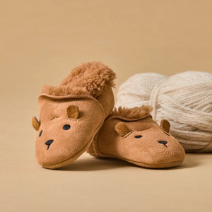 Pretty Brave Baby Cosy MOC Tan Shoes