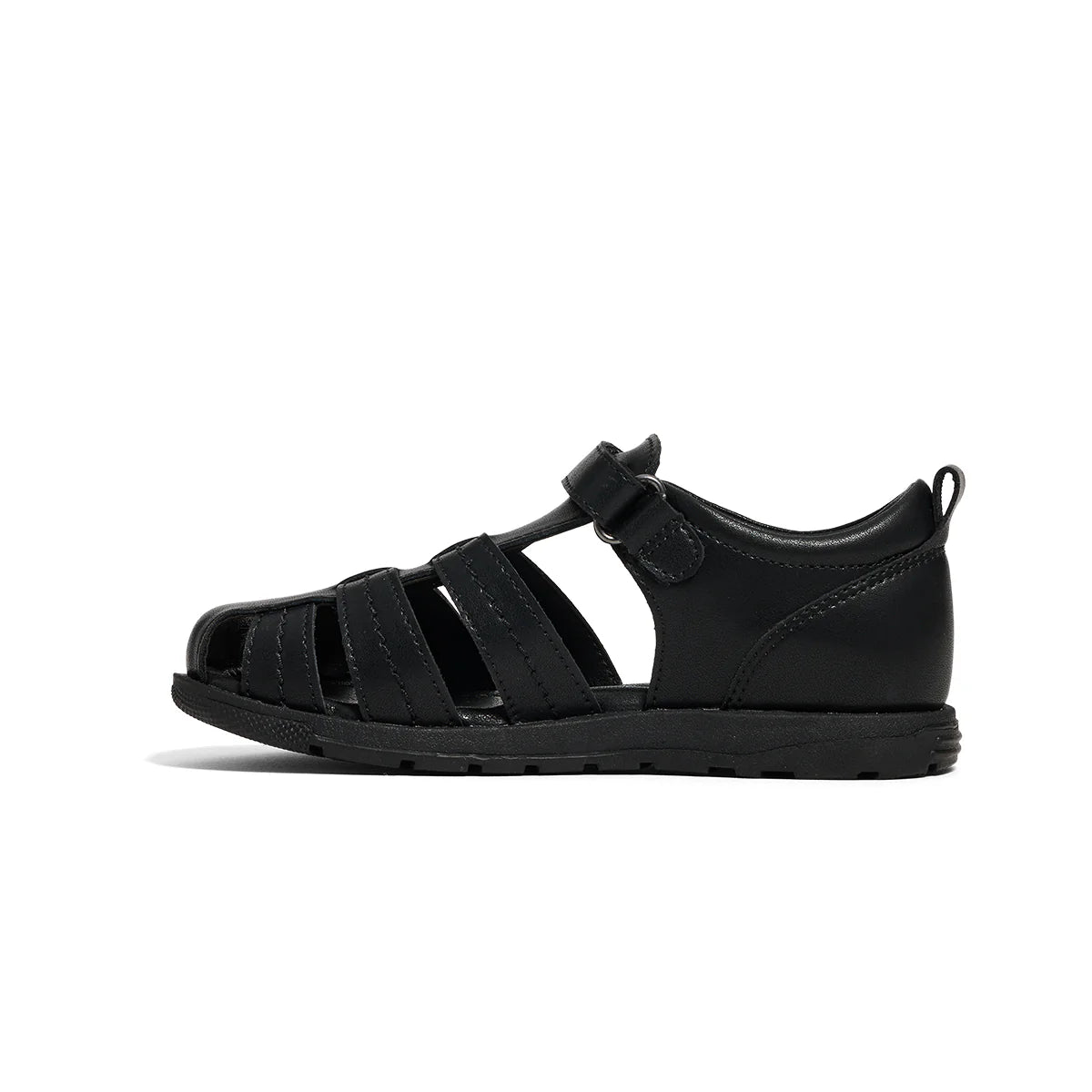 Apollo Black School Sandal Shoes