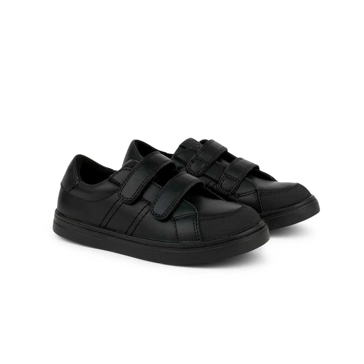 Pretty Brave Atlas Black School Shoes