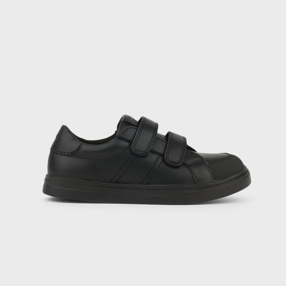 Pretty Brave Atlas Black School Shoes