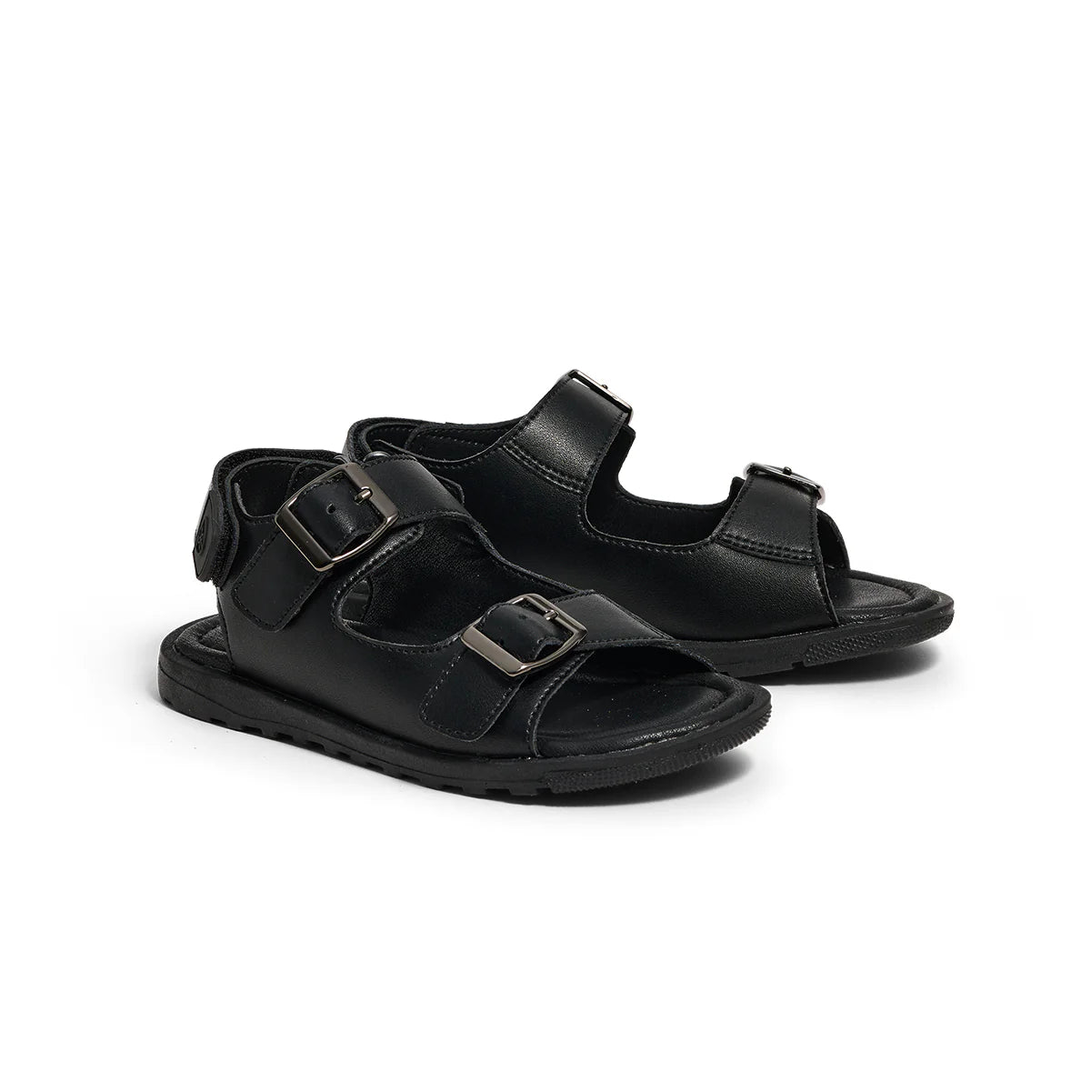 Pretty Brave Milo Black School Shoes Sandal NZ
