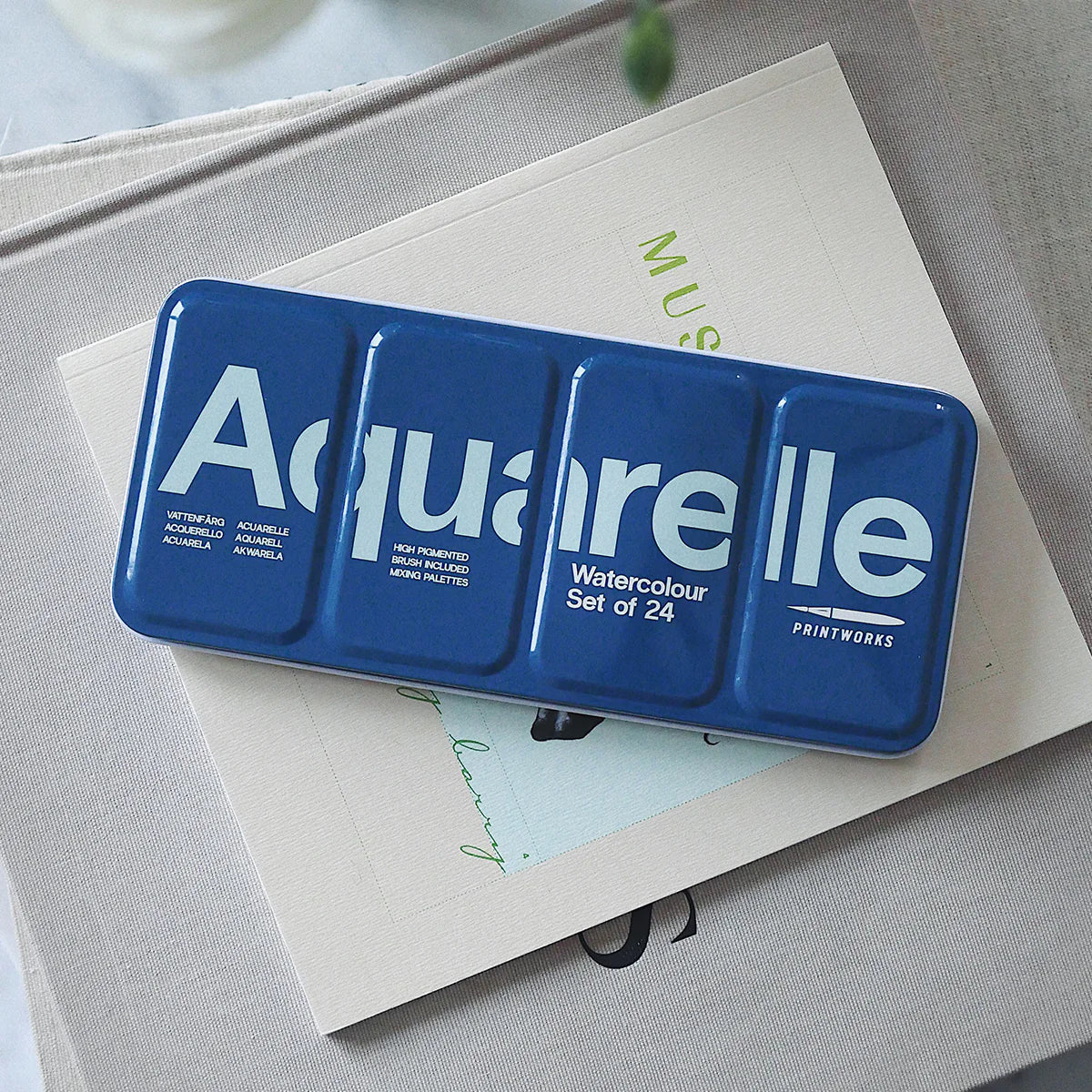 PRINTWORKS
Watercolor Aquarelle (24 colours)