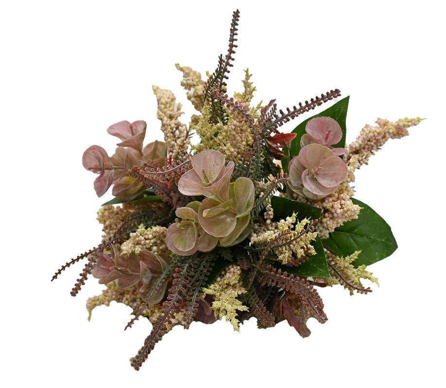 Foragers Bundle Artificial flower arrangement with pink and green tones