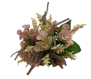 Foragers Bundle Artificial flower arrangement with pink and green tones