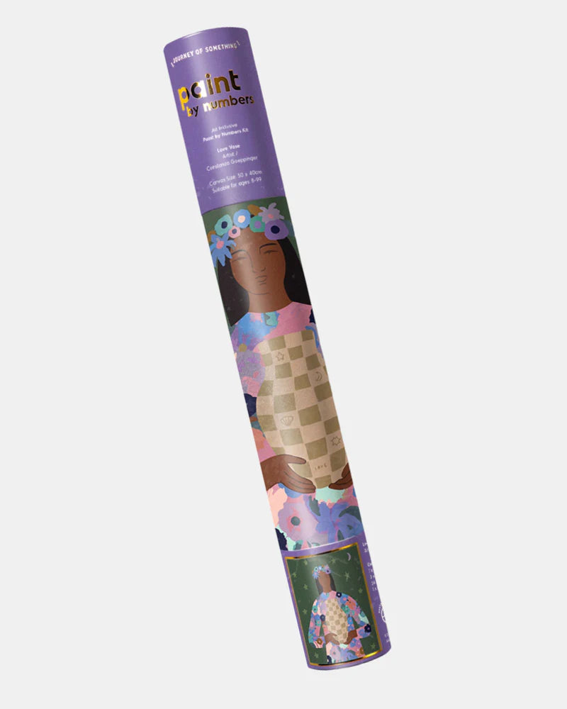 Paint by Numbers Love Vase - Journey of Something