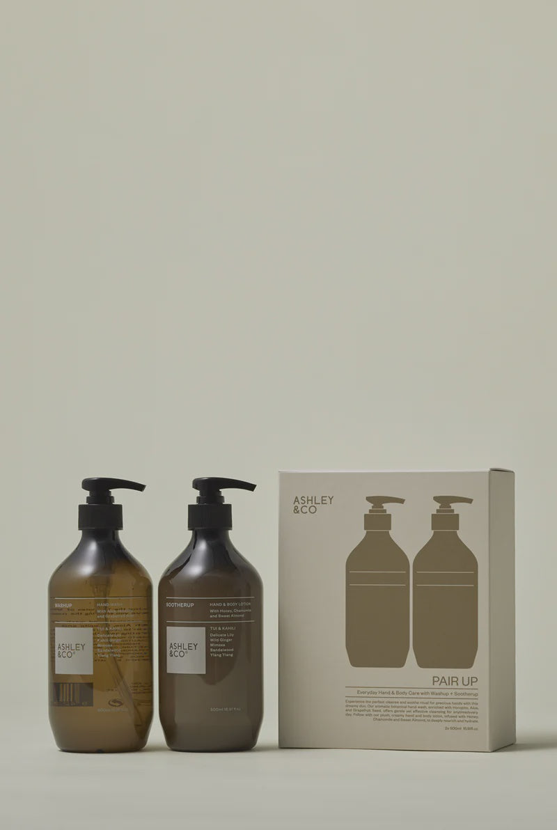 Ashley & Co Pair Up - Washup & Sootherup - Tui & Kahili 500ml