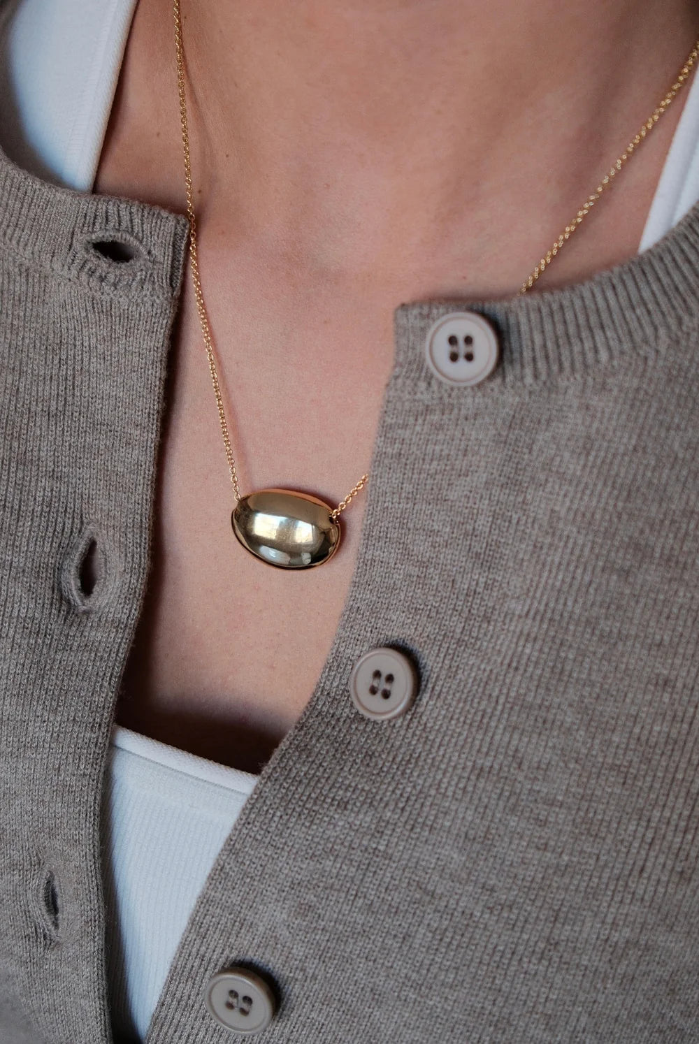 ZAFINO Australia Paisley Necklace - Gold