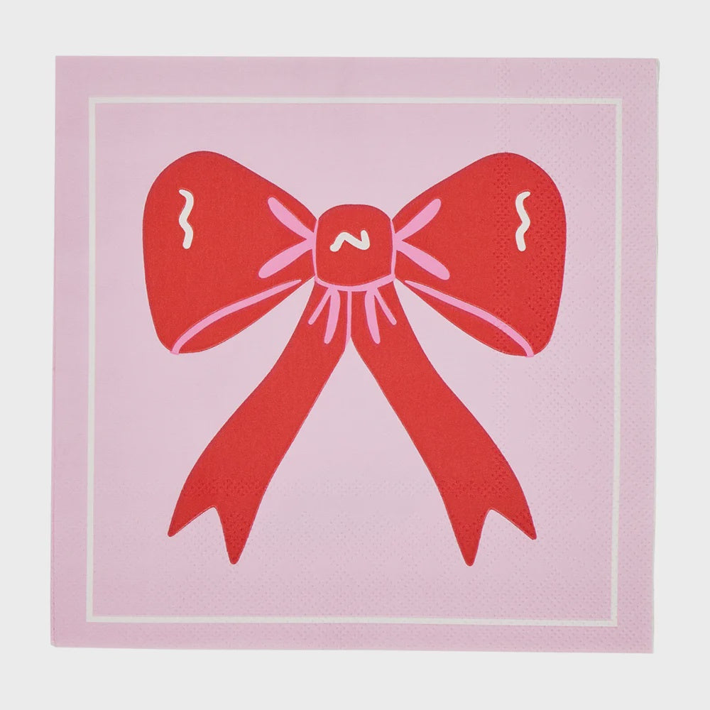 Annabel Trends Paper Napkins - Bows & Cherries 20pcs