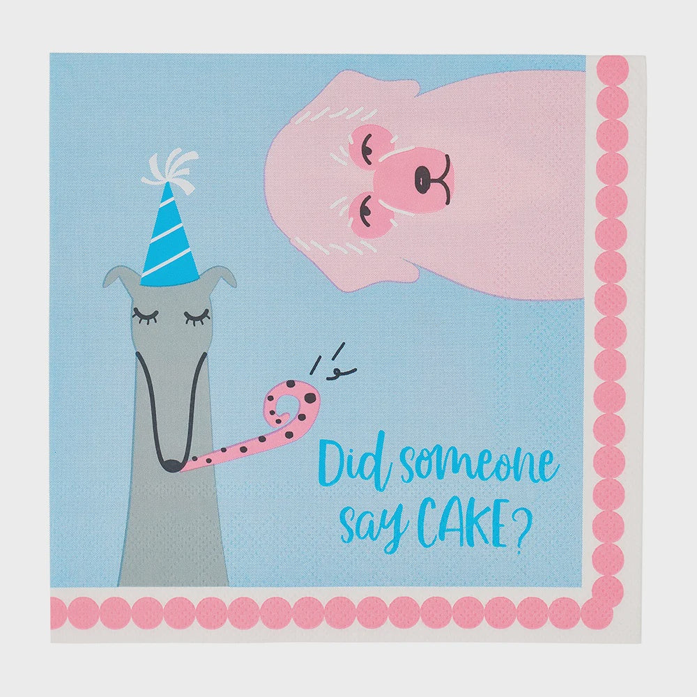 Annabel Trends Paper Napkins - Did Someone Say Cake 20pcs