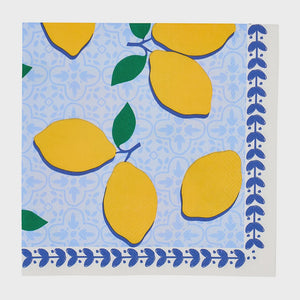 Annabel Trends Paper Napkins - Lemons 20pcs