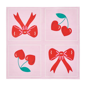 Annabel Trends Paper Napkins - Bows & Cherries 20pcs