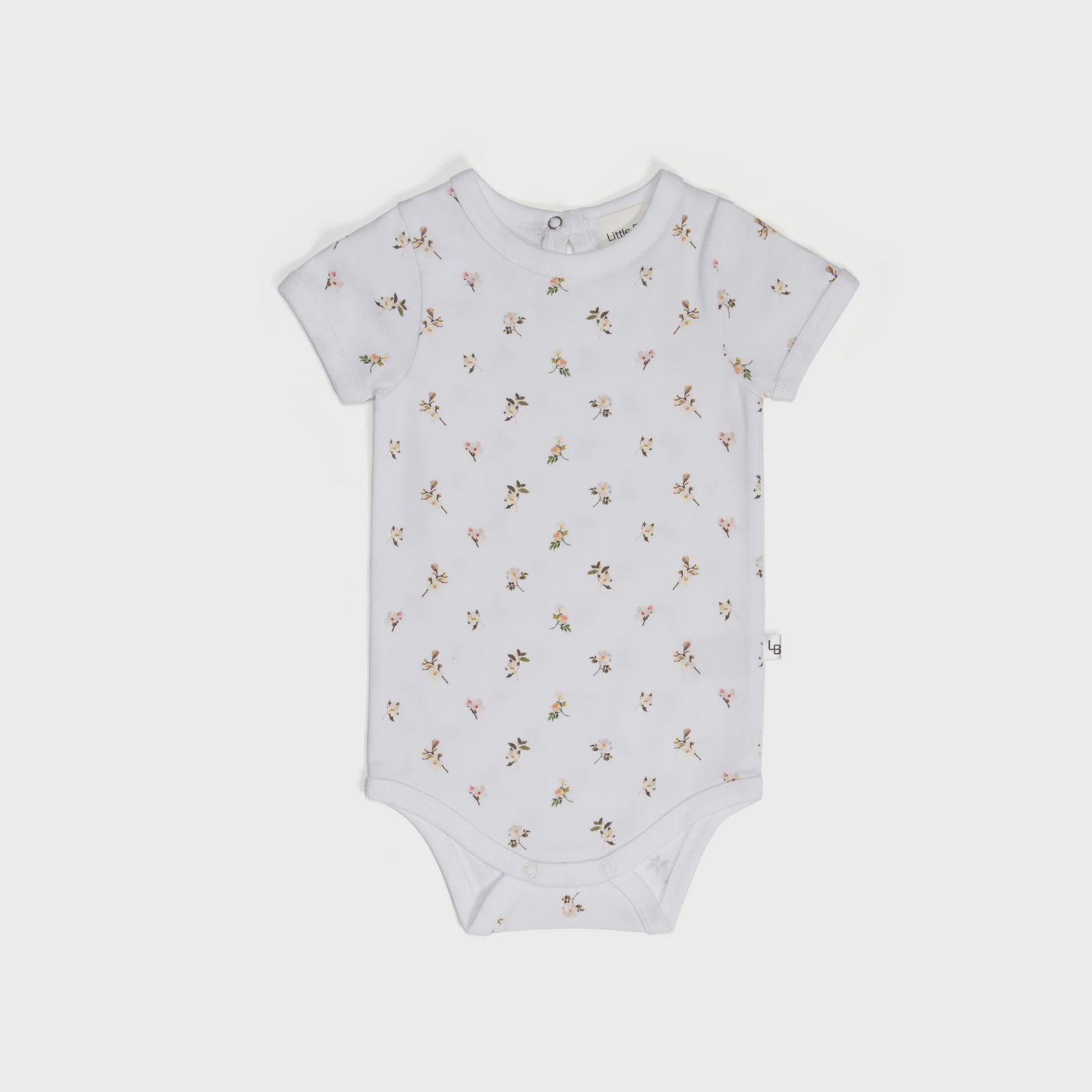 little bee by dimples Cotton Bodysuit - Floral
