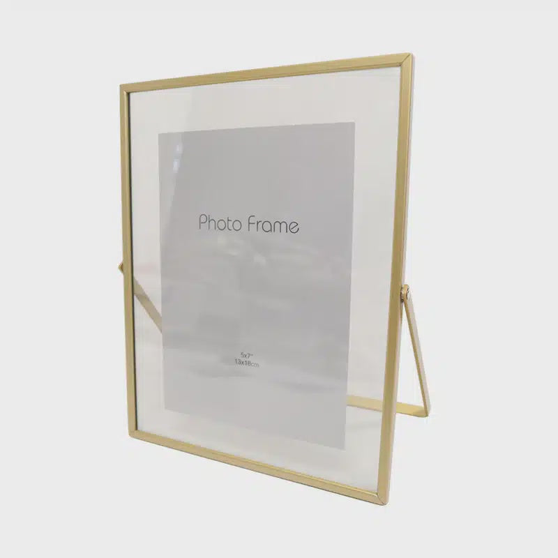 Picture Frame #101 5×7″ Gold. HFM25-01-57-GD