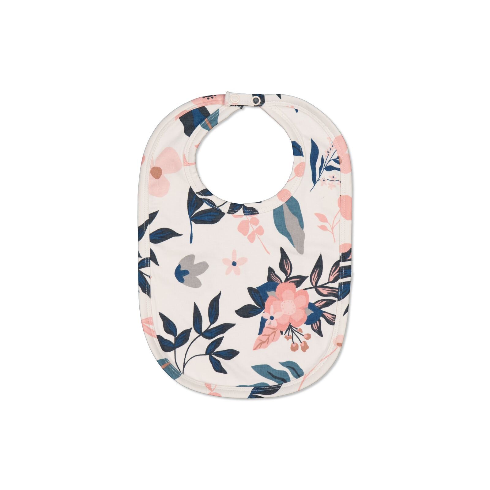 Burrow & Be Feeding Bib - Pink Clementine