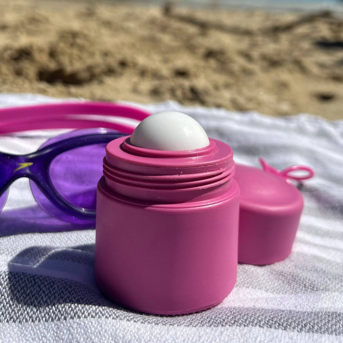 solmates Refillable Roll-On Applicator 50ml - Salt Lake Pink