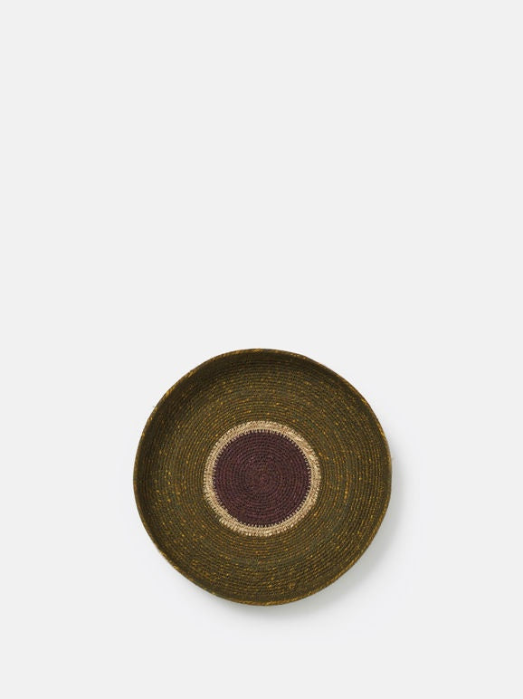 CITTA Pinto Basket - Ivy / Mulberry 28cm