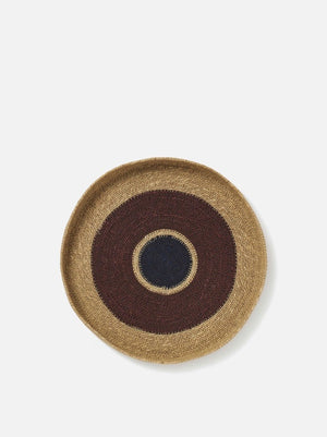 CITTA DESIGN Pinto Basket 38cm - Mulberry / Blue Black