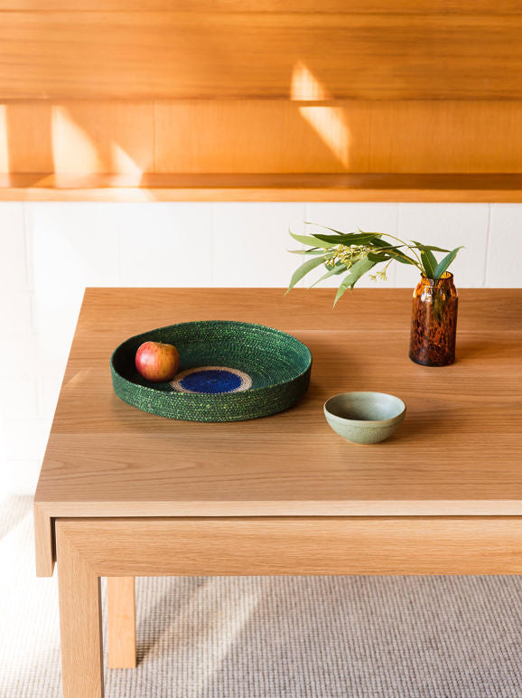 CITTA DESIGN Pinto Basket - Spirulina / Cobalt 28cm