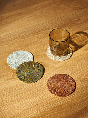 CITTA Pinto Coaster Set/4 - Ivy Multi