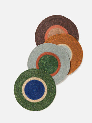 CITTA Pinto Placemat 34cm Mulberry/Heather