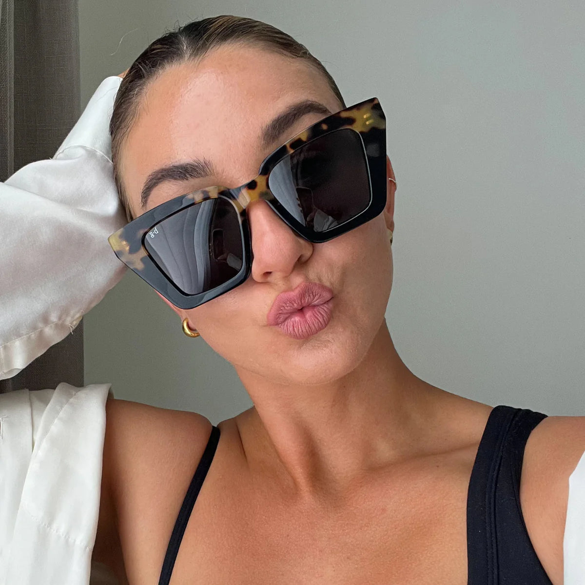 Bored George Piper Tort Sunglasses