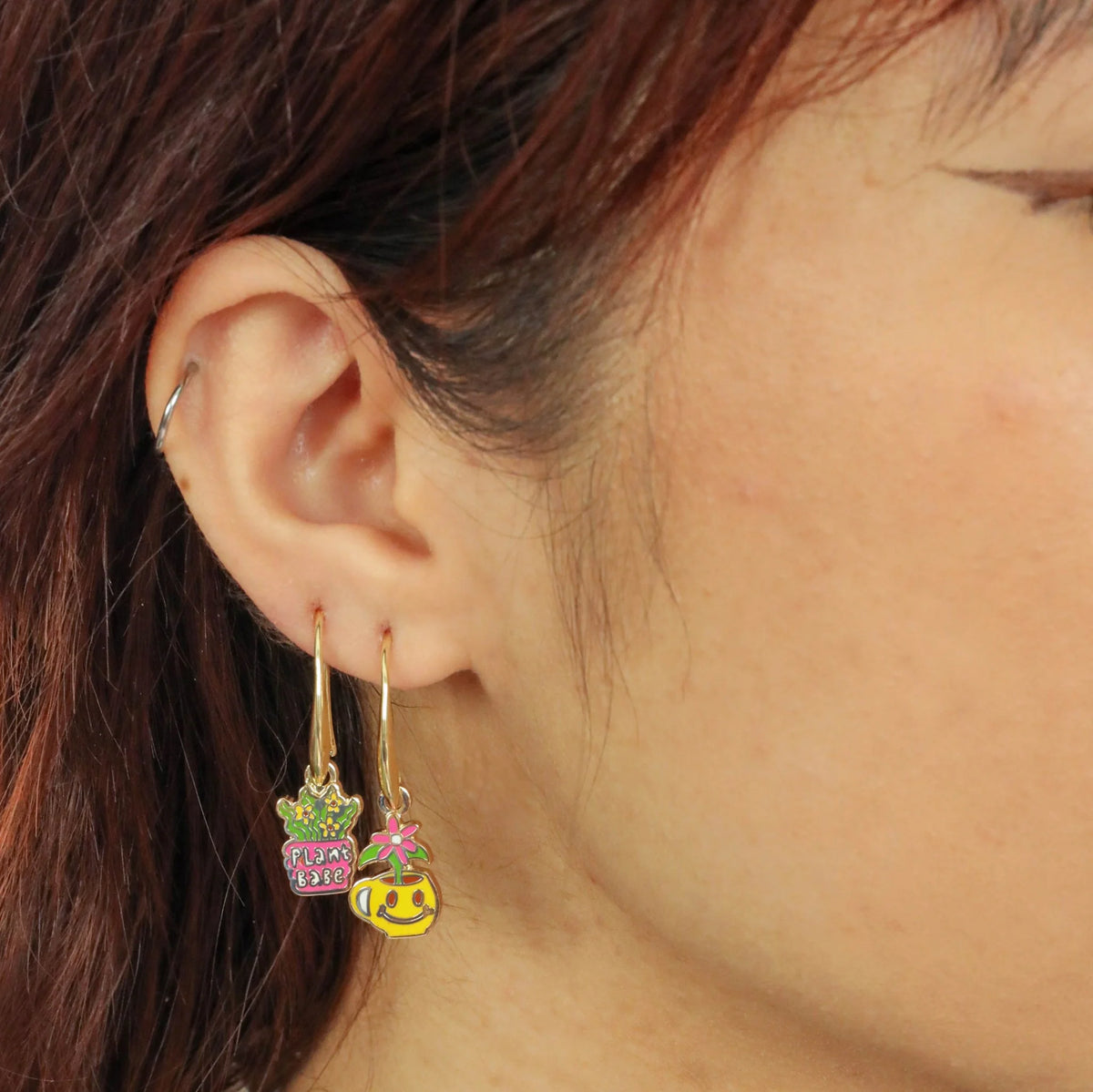 Yellow Owl Workshop Plant Babe Drop Earrings