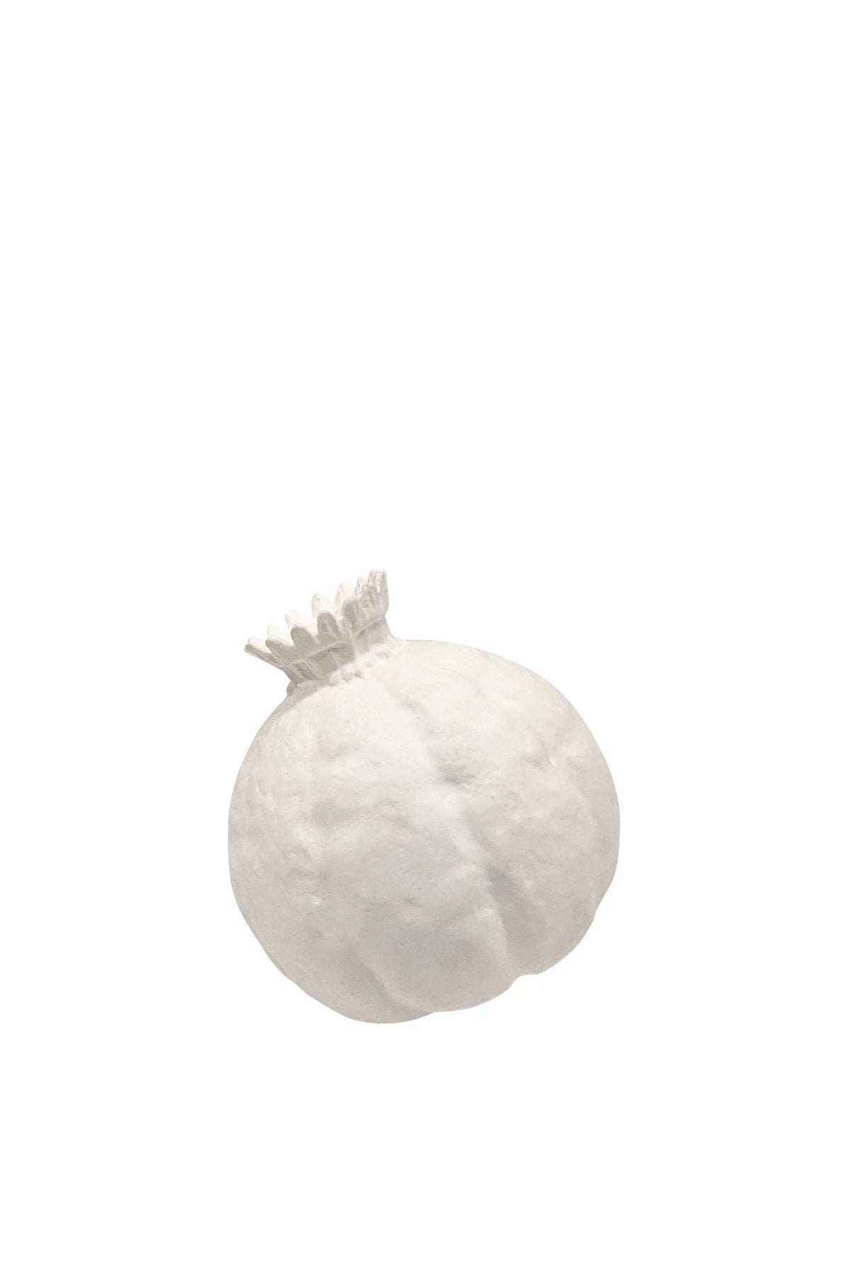Maytime Pomegrante Wide White ceramic vase fine bone china