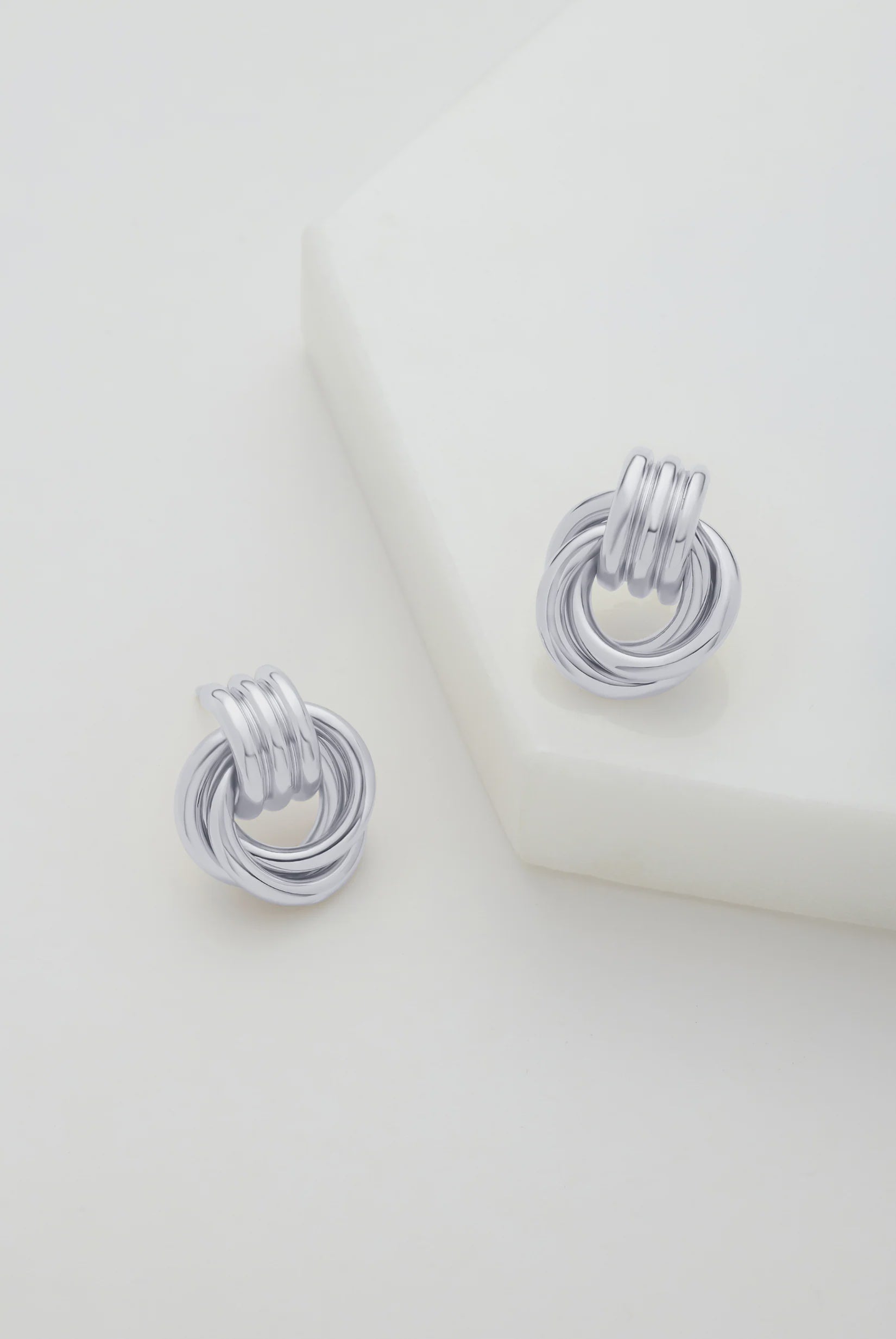 Zafino Poppy Essential Earrings - Silver